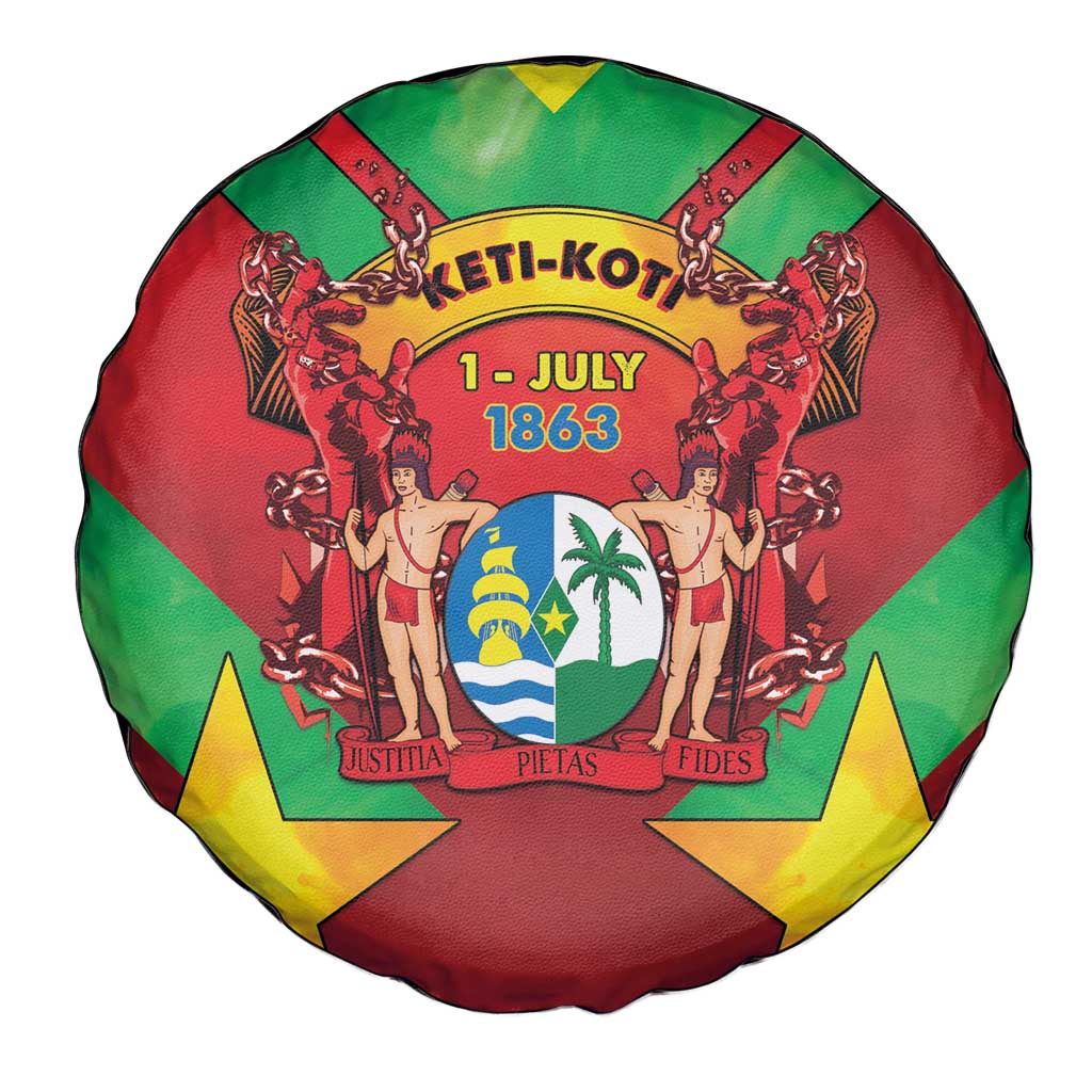 Suriname Emancipation Day Spare Tire Cover Wan Switi Keti Koti - Wonder Print Shop