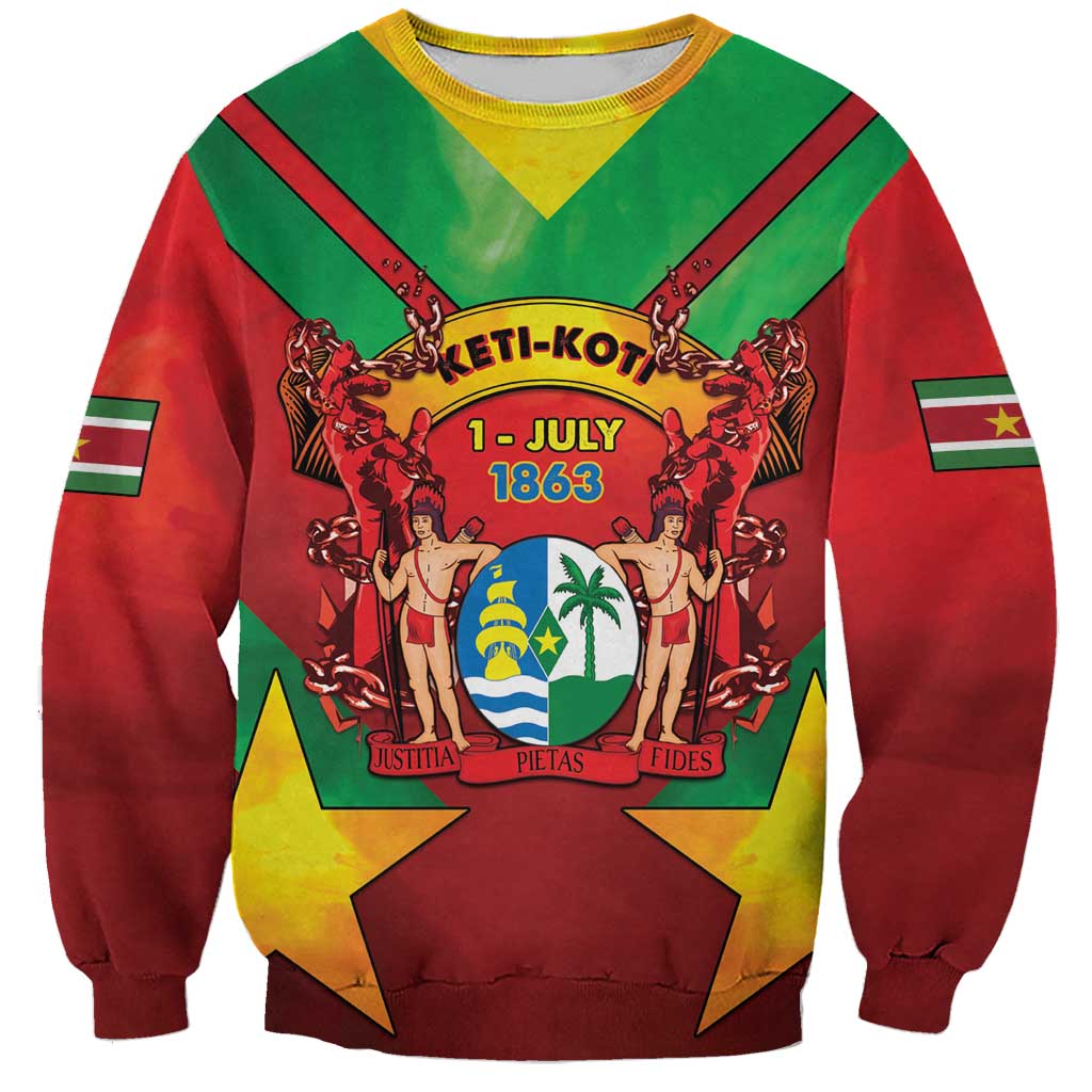 Suriname Emancipation Day Sweatshirt Wan Switi Keti Koti - Wonder Print Shop