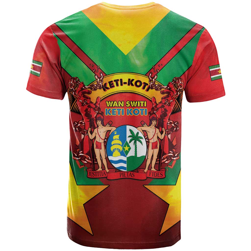Suriname Emancipation Day T Shirt Wan Switi Keti Koti - Wonder Print Shop