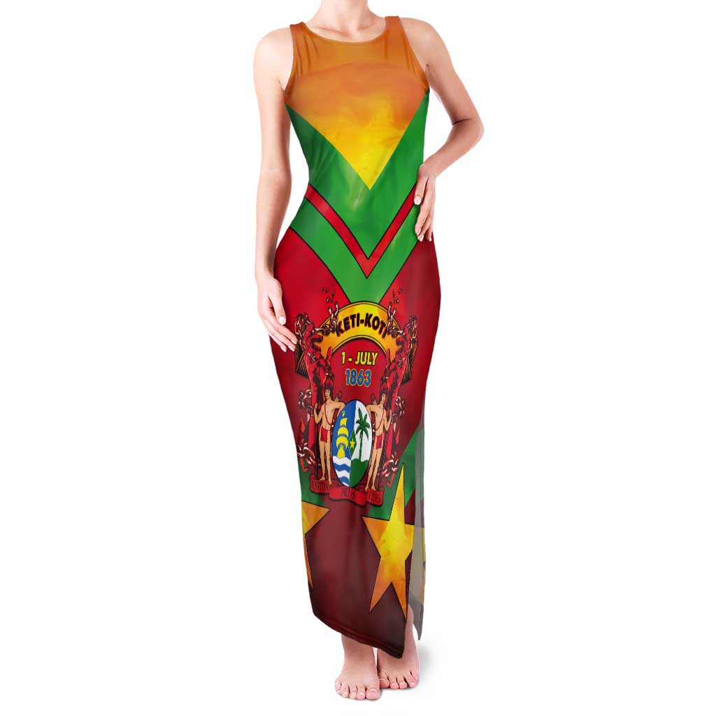 Suriname Emancipation Day Tank Maxi Dress Wan Switi Keti Koti - Wonder Print Shop