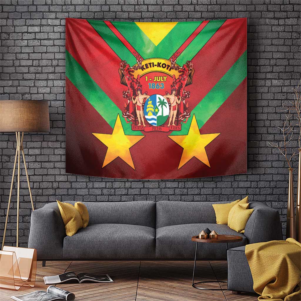 Suriname Emancipation Day Tapestry Wan Switi Keti Koti - Wonder Print Shop