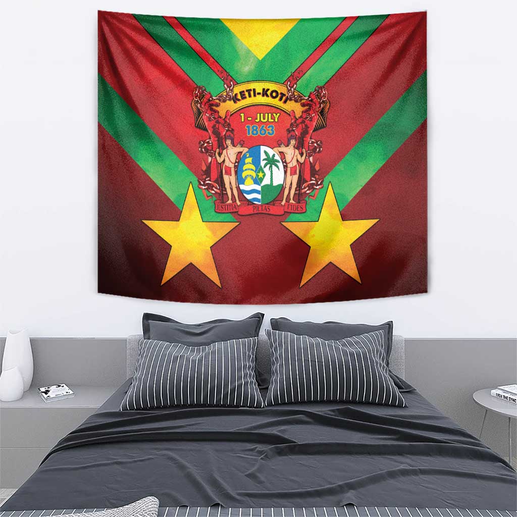 Suriname Emancipation Day Tapestry Wan Switi Keti Koti - Wonder Print Shop