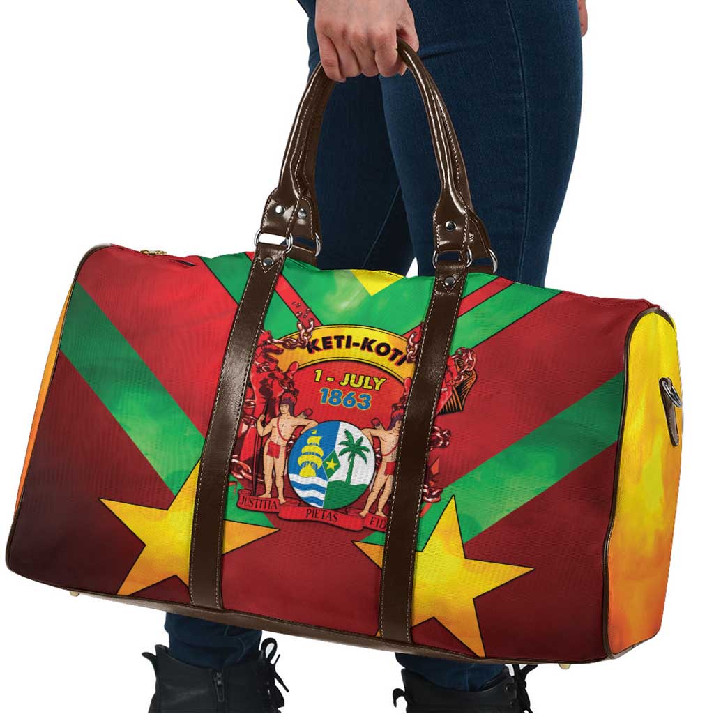 Suriname Emancipation Day Travel Bag Wan Switi Keti Koti - Wonder Print Shop