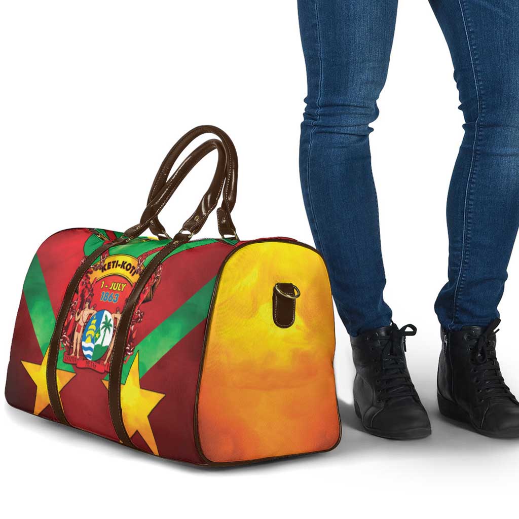 Suriname Emancipation Day Travel Bag Wan Switi Keti Koti - Wonder Print Shop