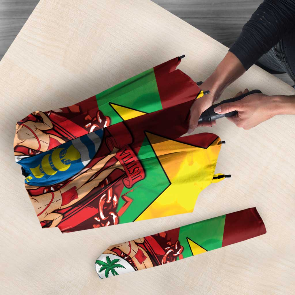 Suriname Emancipation Day Umbrella Wan Switi Keti Koti - Wonder Print Shop