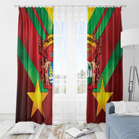 Suriname Emancipation Day Window Curtain Wan Switi Keti Koti - Wonder Print Shop