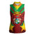 Suriname Emancipation Day Women Sleeveless Polo Shirt Wan Switi Keti Koti - Wonder Print Shop