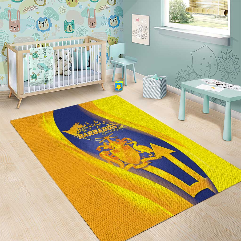 Barbados Emancipation Day Area Rug Freedom And Unity - Wonder Print Shop