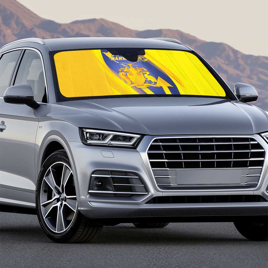 Barbados Emancipation Day Auto Sun Shade Freedom And Unity - Wonder Print Shop