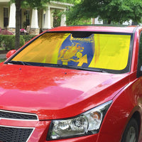 Barbados Emancipation Day Auto Sun Shade Freedom And Unity - Wonder Print Shop