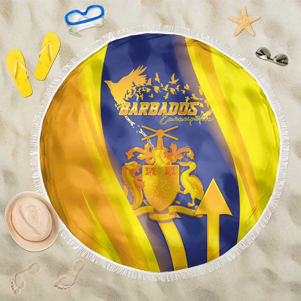 Barbados Emancipation Day Beach Blanket Freedom And Unity - Wonder Print Shop