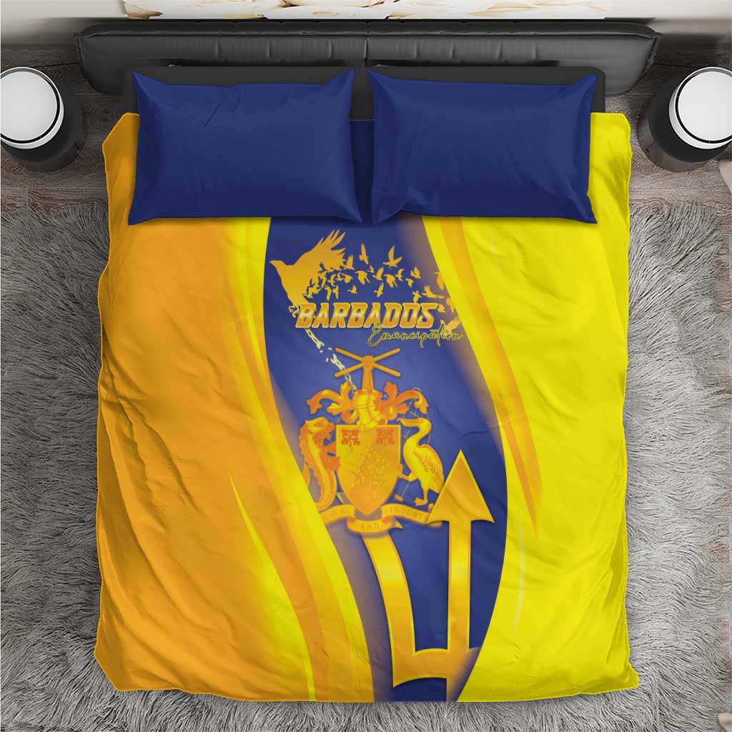 Barbados Emancipation Day Bedding Set Freedom And Unity - Wonder Print Shop