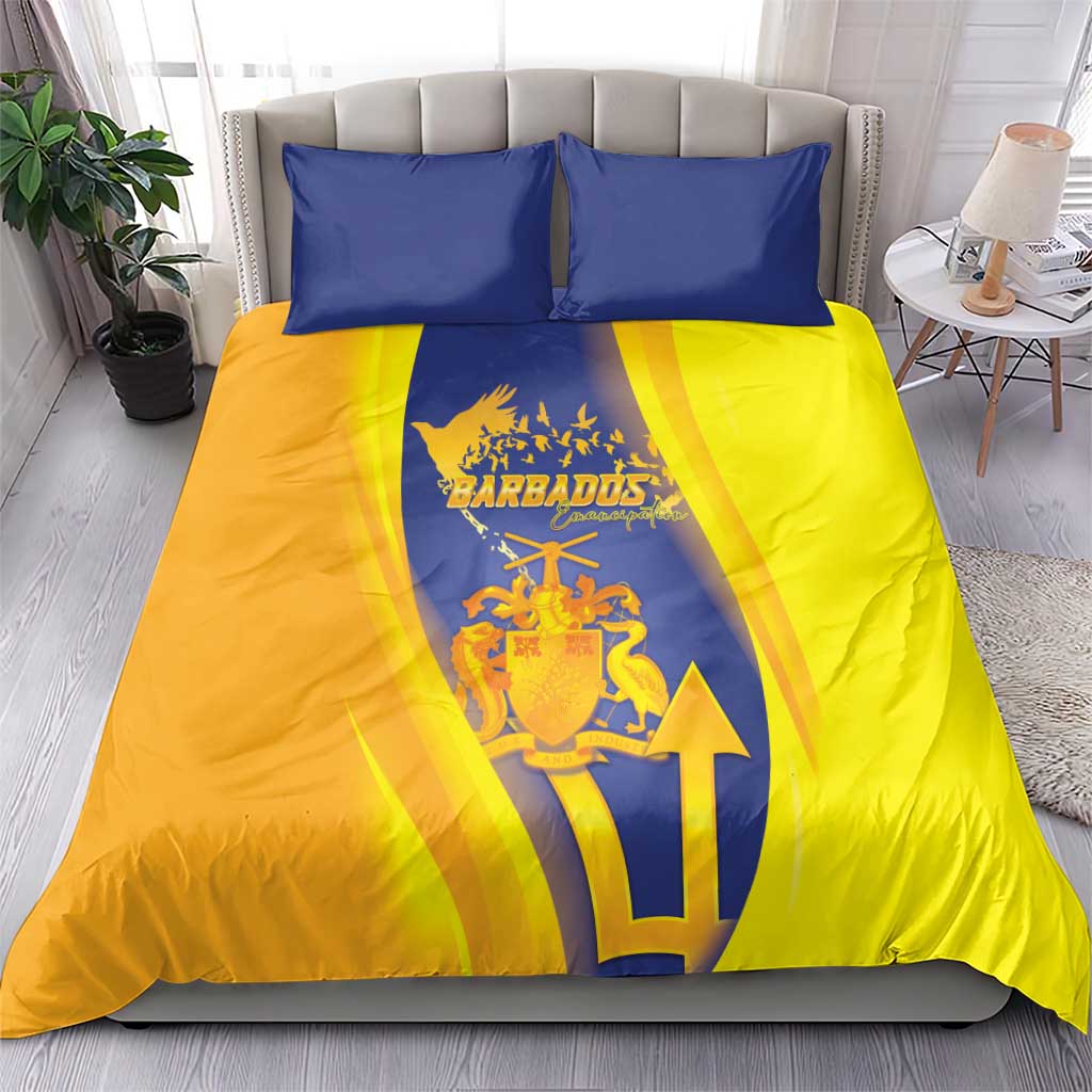 Barbados Emancipation Day Bedding Set Freedom And Unity - Wonder Print Shop