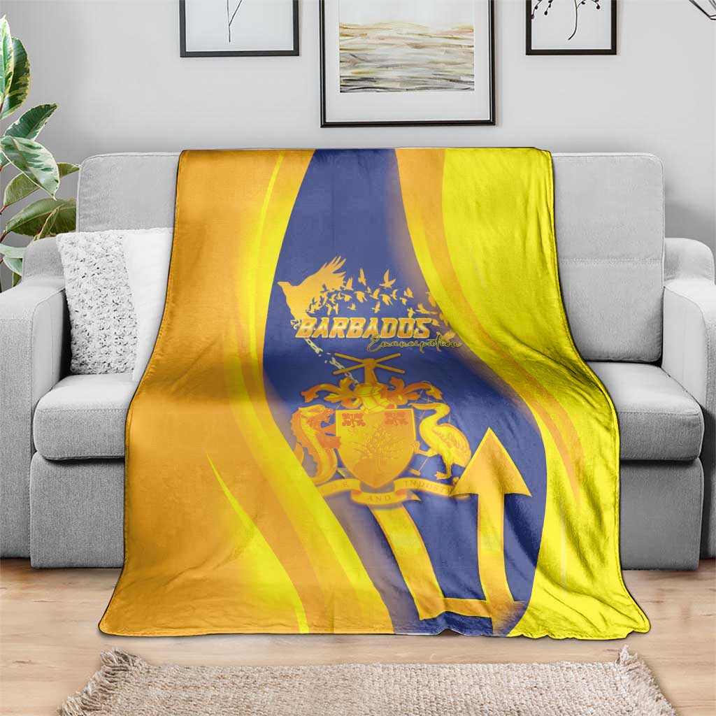 Barbados Emancipation Day Blanket Freedom And Unity - Wonder Print Shop