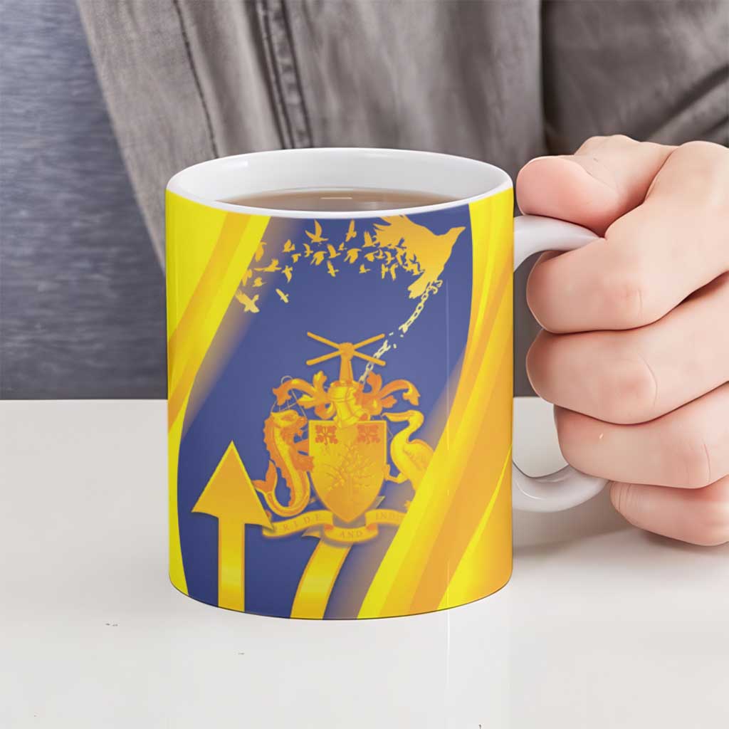 Barbados Emancipation Day Ceramic Mug Freedom And Unity - Wonder Print Shop