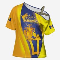 Barbados Emancipation Day Cross Shoulder Shirt Freedom And Unity - Wonder Print Shop