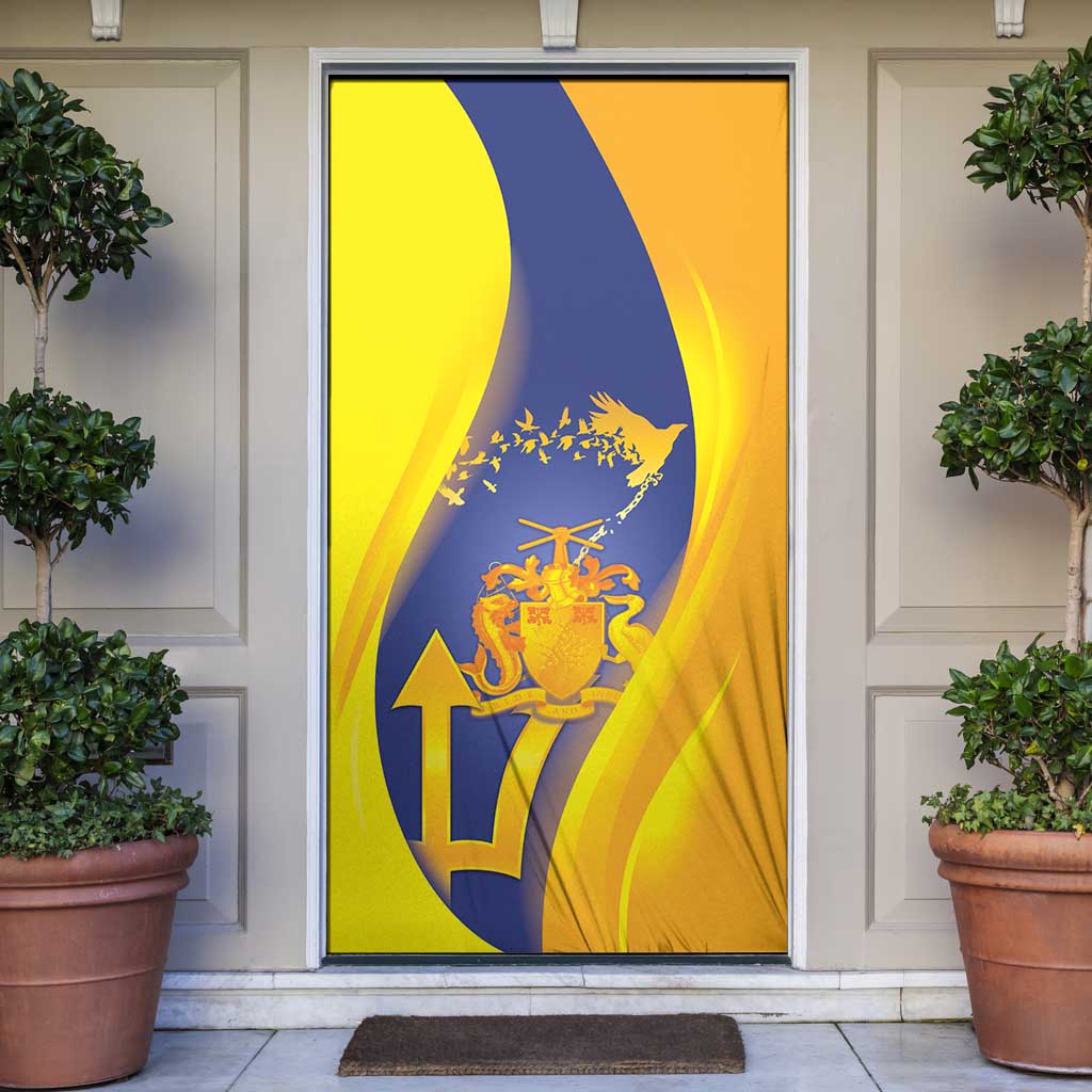 Barbados Emancipation Day Door Cover Freedom And Unity - Wonder Print Shop