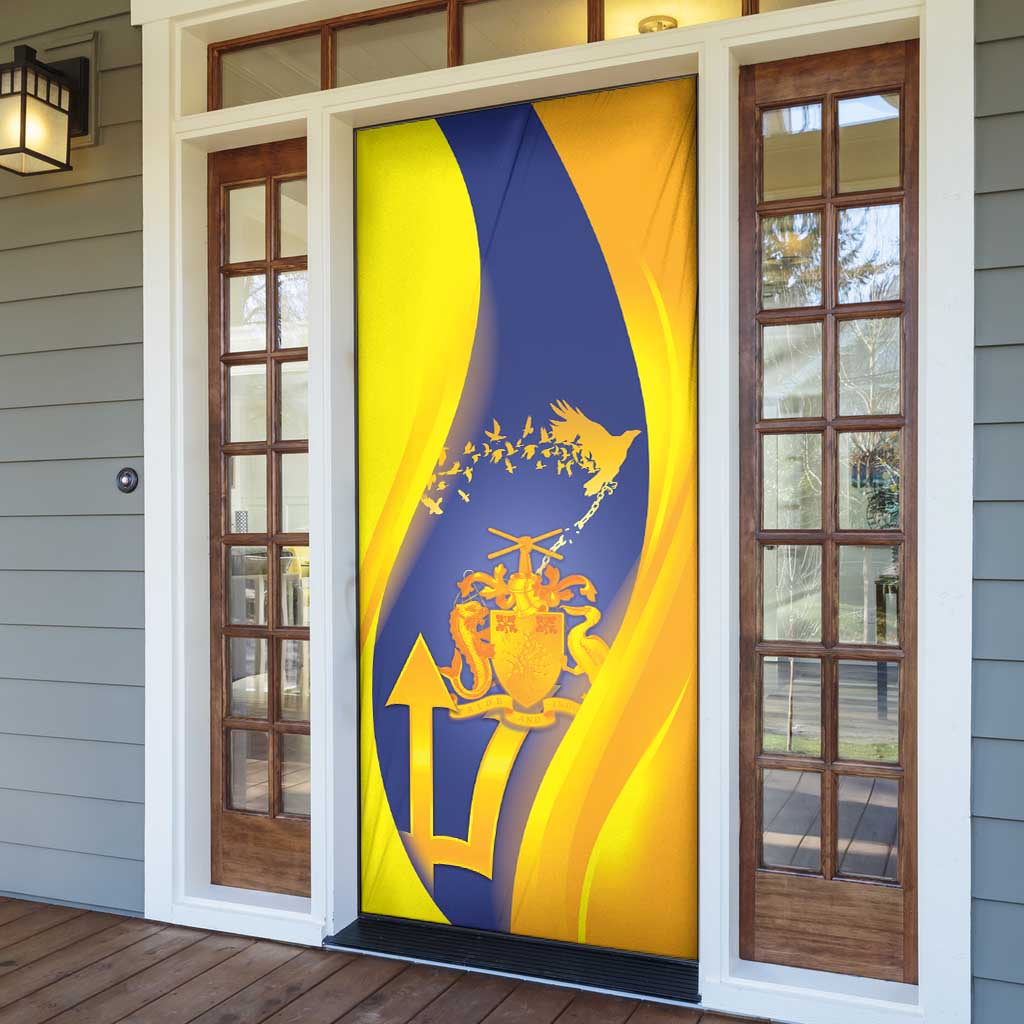 Barbados Emancipation Day Door Cover Freedom And Unity - Wonder Print Shop