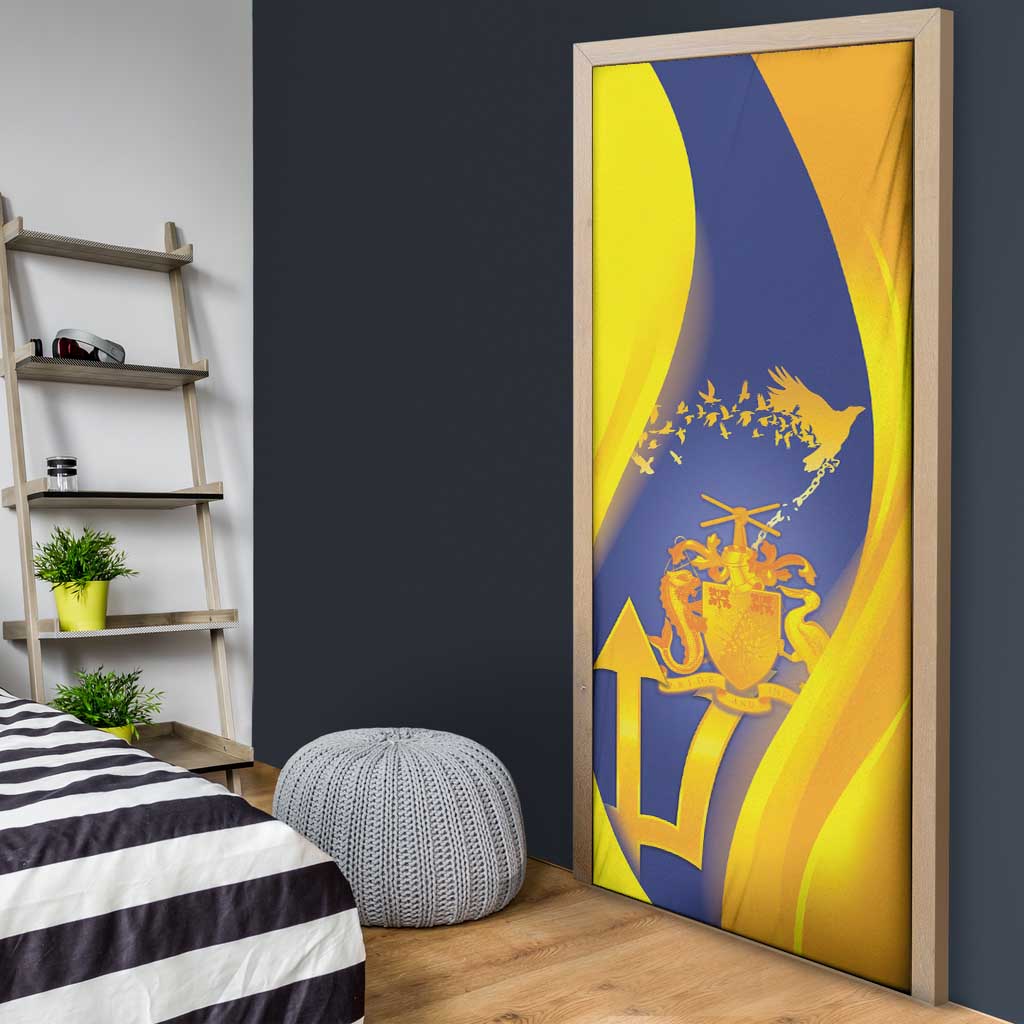 Barbados Emancipation Day Door Cover Freedom And Unity - Wonder Print Shop