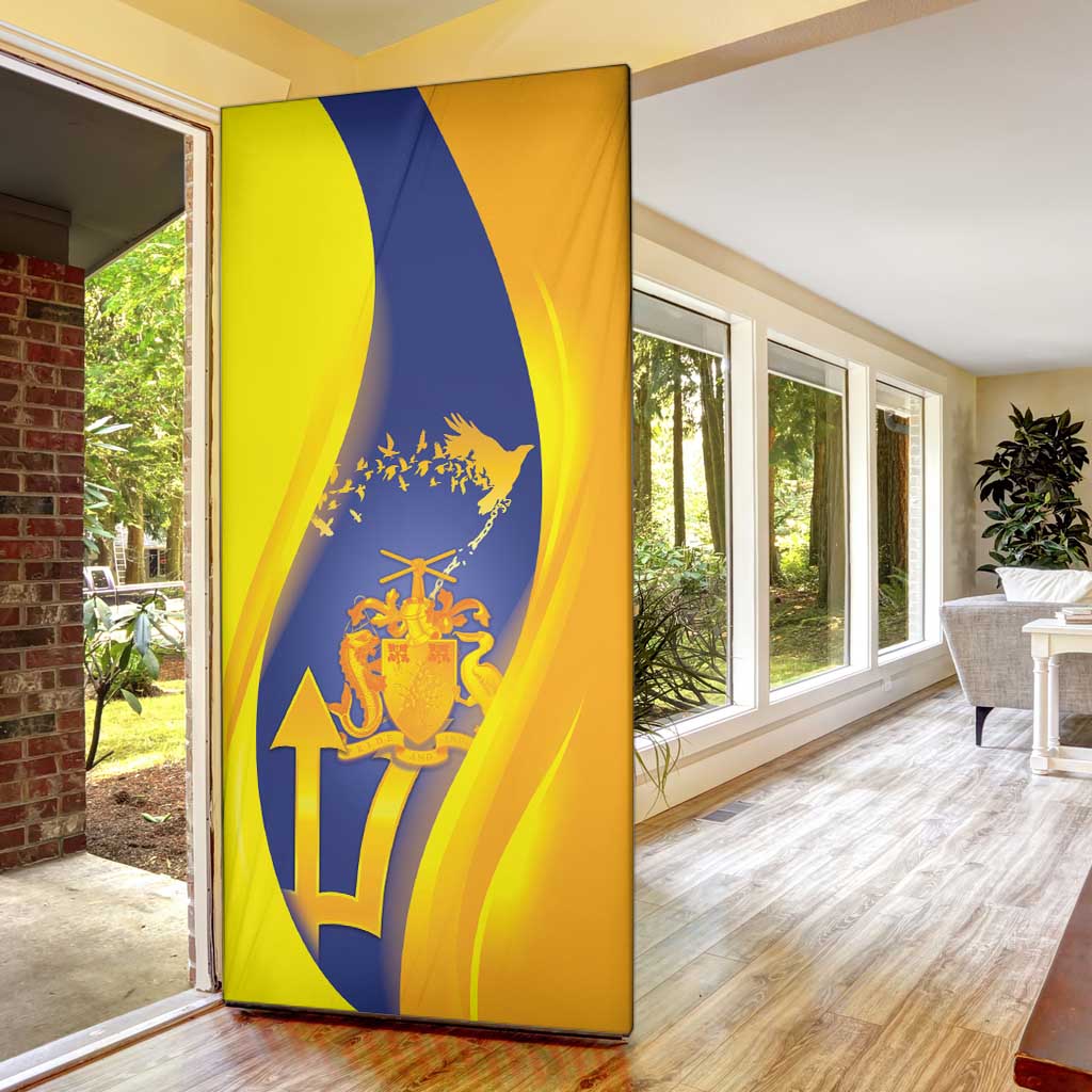 Barbados Emancipation Day Door Cover Freedom And Unity - Wonder Print Shop