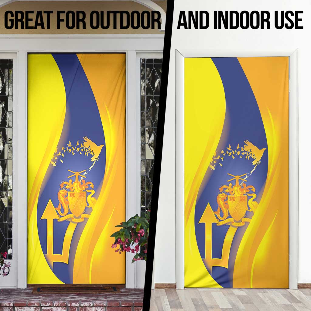 Barbados Emancipation Day Door Cover Freedom And Unity - Wonder Print Shop