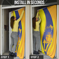 Barbados Emancipation Day Door Cover Freedom And Unity - Wonder Print Shop