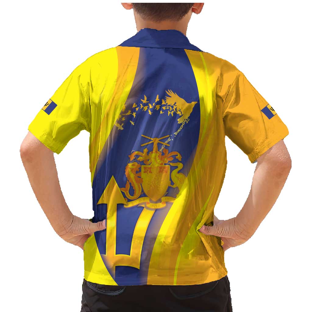 Barbados Emancipation Day Family Matching Mermaid Dress and Hawaiian Shirt Freedom And Unity - Wonder Print Shop