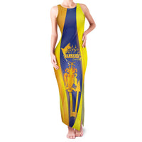 Barbados Emancipation Day Family Matching Tank Maxi Dress and Hawaiian Shirt Freedom And Unity - Wonder Print Shop