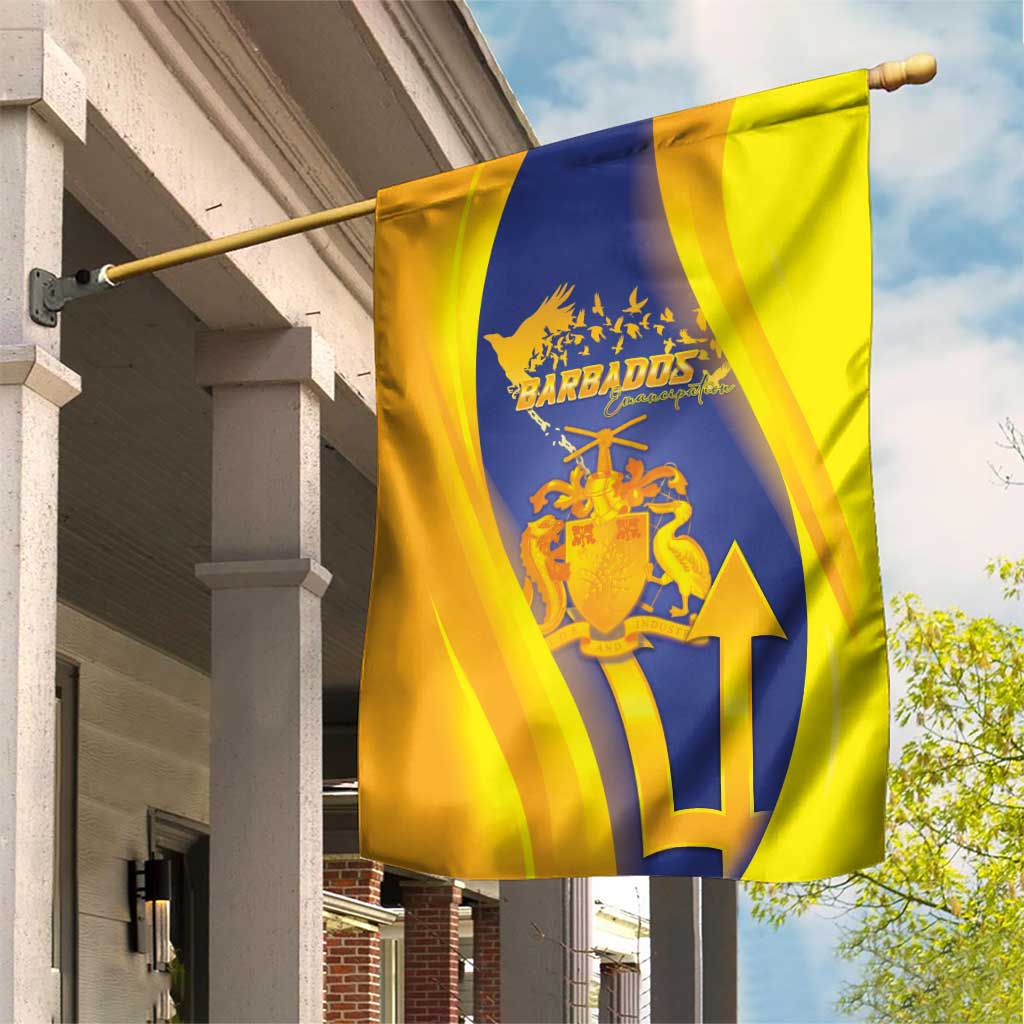 Barbados Emancipation Day Garden Flag Freedom And Unity - Wonder Print Shop