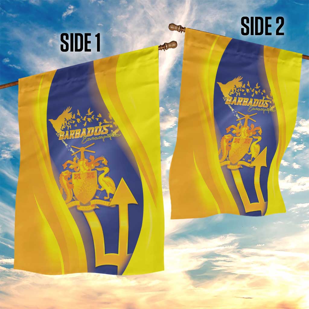 Barbados Emancipation Day Garden Flag Freedom And Unity - Wonder Print Shop