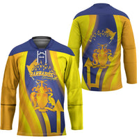 Barbados Emancipation Day Hockey Jersey Freedom And Unity - Wonder Print Shop