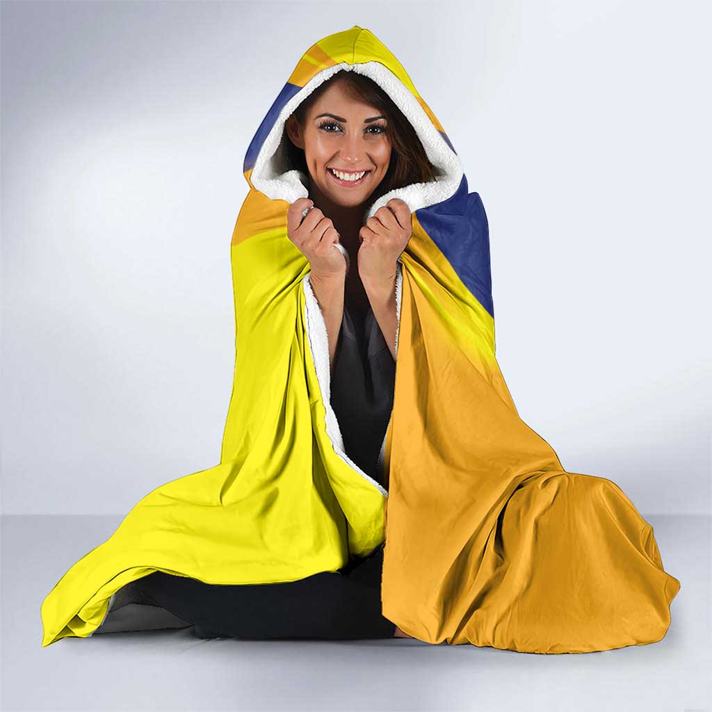 Barbados Emancipation Day Hooded Blanket Freedom And Unity - Wonder Print Shop