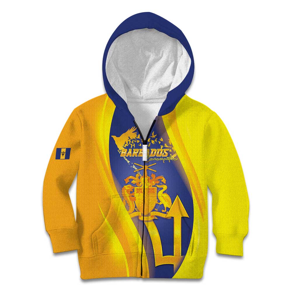 Barbados Emancipation Day Kid Hoodie Freedom And Unity - Wonder Print Shop
