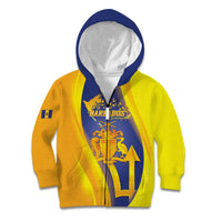 Barbados Emancipation Day Kid Hoodie Freedom And Unity - Wonder Print Shop