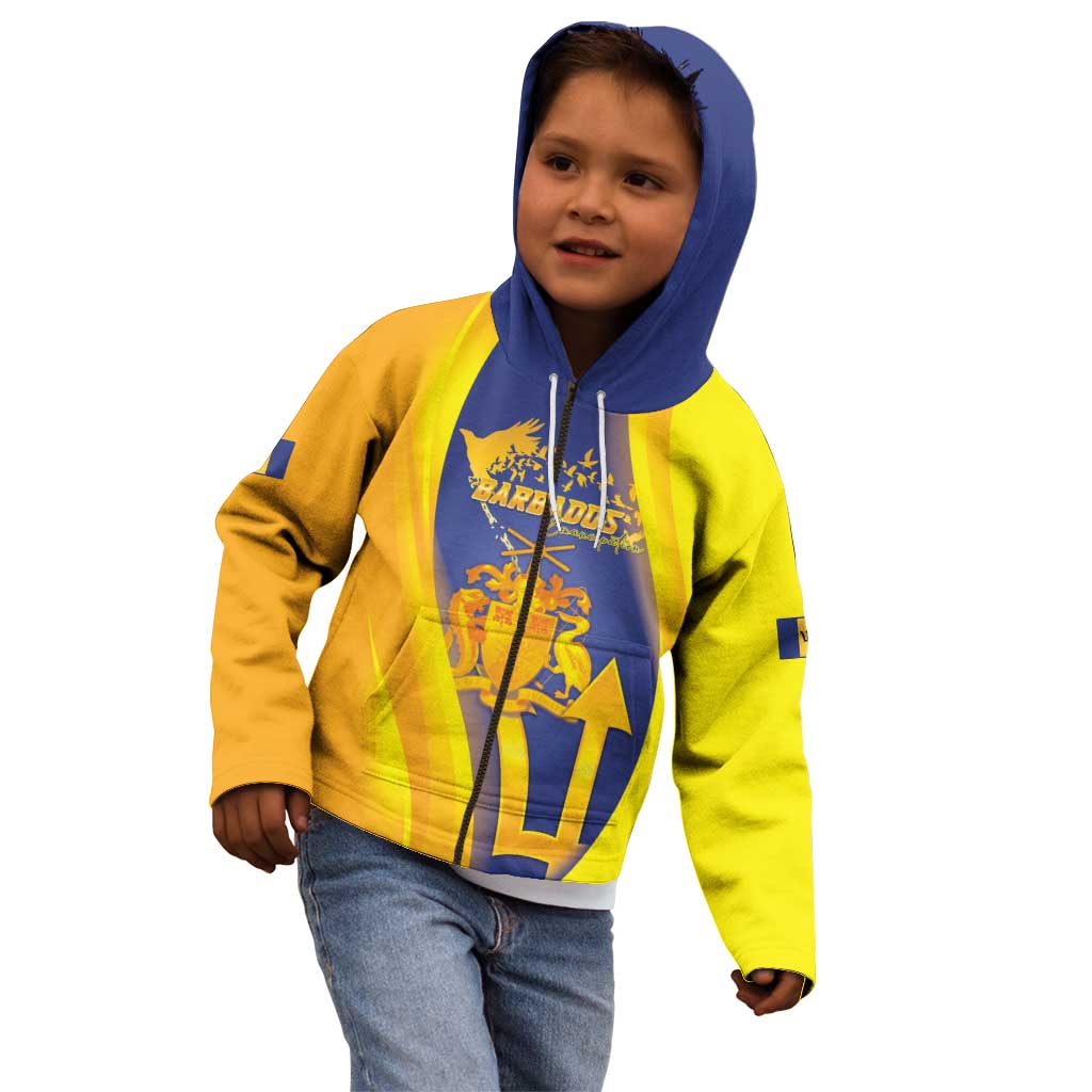 Barbados Emancipation Day Kid Hoodie Freedom And Unity - Wonder Print Shop