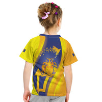 Barbados Emancipation Day Kid T Shirt Freedom And Unity - Wonder Print Shop