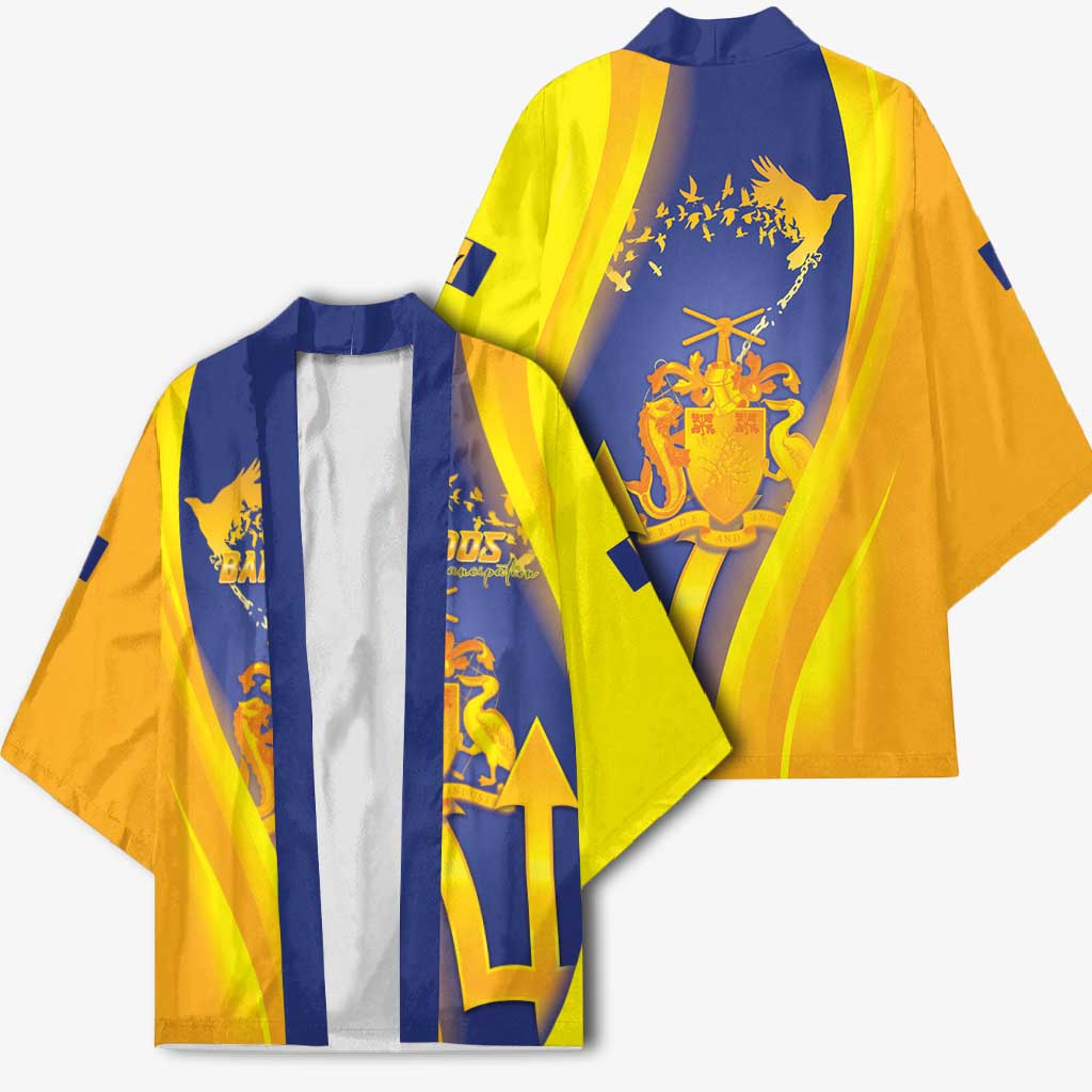 Barbados Emancipation Day Kimono Freedom And Unity - Wonder Print Shop