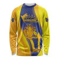 Barbados Emancipation Day Long Sleeve Shirt Freedom And Unity - Wonder Print Shop