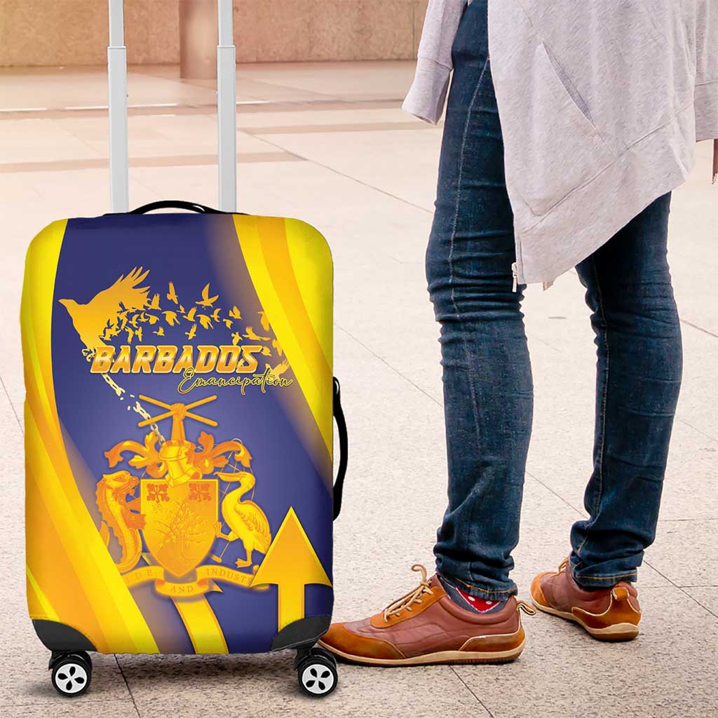 Barbados Emancipation Day Luggage Cover Freedom And Unity - Wonder Print Shop