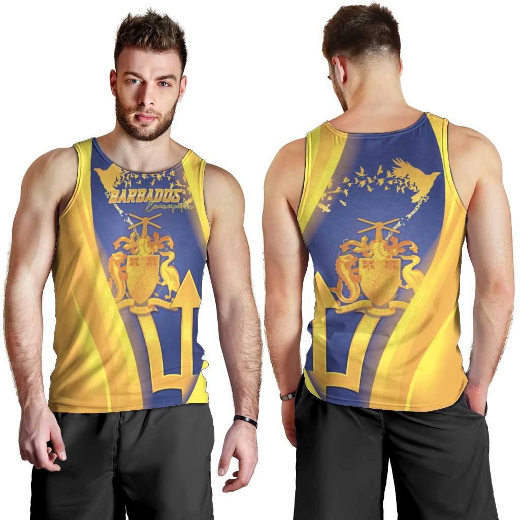 Barbados Emancipation Day Men Tank Top Freedom And Unity - Wonder Print Shop