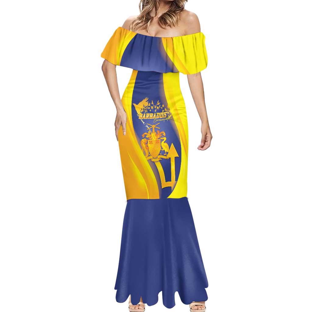 Barbados Emancipation Day Mermaid Dress Freedom And Unity - Wonder Print Shop
