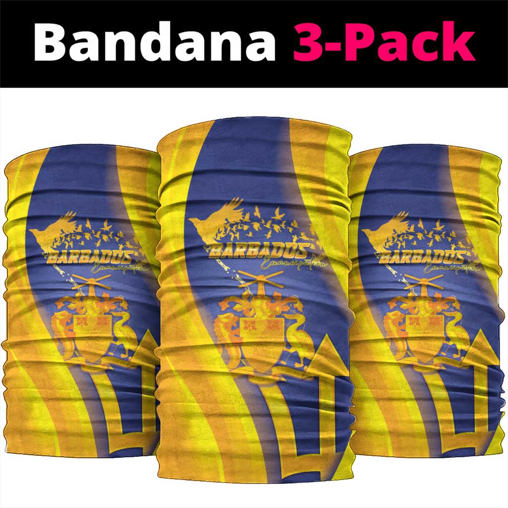 Barbados Emancipation Day Neck Gaiter Freedom And Unity - Wonder Print Shop