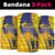 Barbados Emancipation Day Neck Gaiter Freedom And Unity - Wonder Print Shop