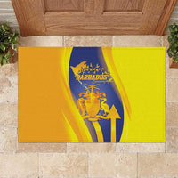 Barbados Emancipation Day Rubber Doormat Freedom And Unity - Wonder Print Shop