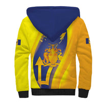 Barbados Emancipation Day Sherpa Hoodie Freedom And Unity - Wonder Print Shop