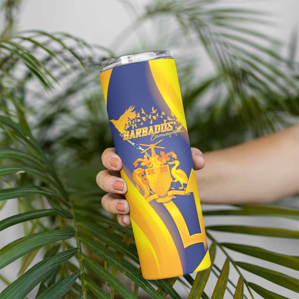 Barbados Emancipation Day Skinny Tumbler Freedom And Unity - Wonder Print Shop