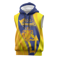 Barbados Emancipation Day Sleeveless Hoodie Freedom And Unity - Wonder Print Shop