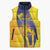 Barbados Emancipation Day Sleeveless Puffer Jacket Freedom And Unity - Wonder Print Shop