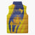 Barbados Emancipation Day Sleeveless Puffer Jacket Freedom And Unity - Wonder Print Shop