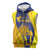 Barbados Emancipation Day Sleeveless Zip Hoodie Freedom And Unity - Wonder Print Shop
